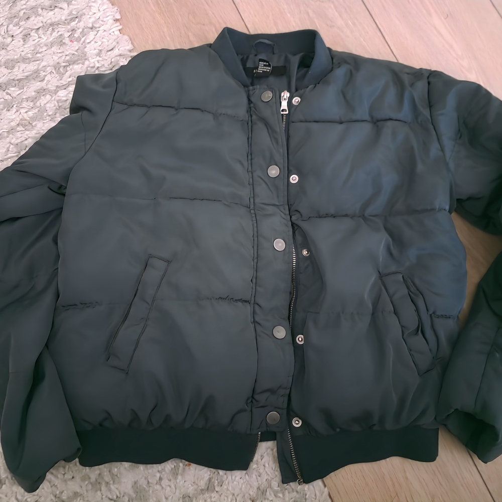 Forever 21 Black Puffer Jacket